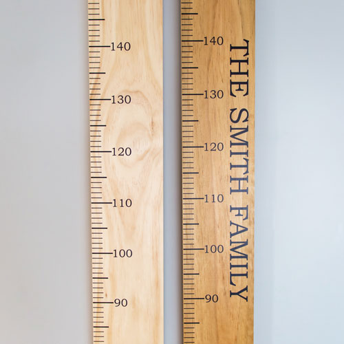 Wooden Height Chart Two Doors Down